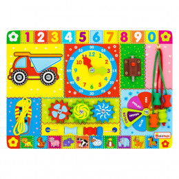 Бизиборд Numbers and Colors 